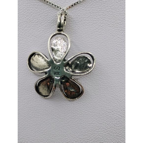 Vintage Signed Shube Opal Necklace - Picture 3 of 4